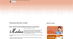 Desktop Screenshot of medeazdrowie.pl