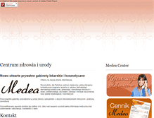 Tablet Screenshot of medeazdrowie.pl